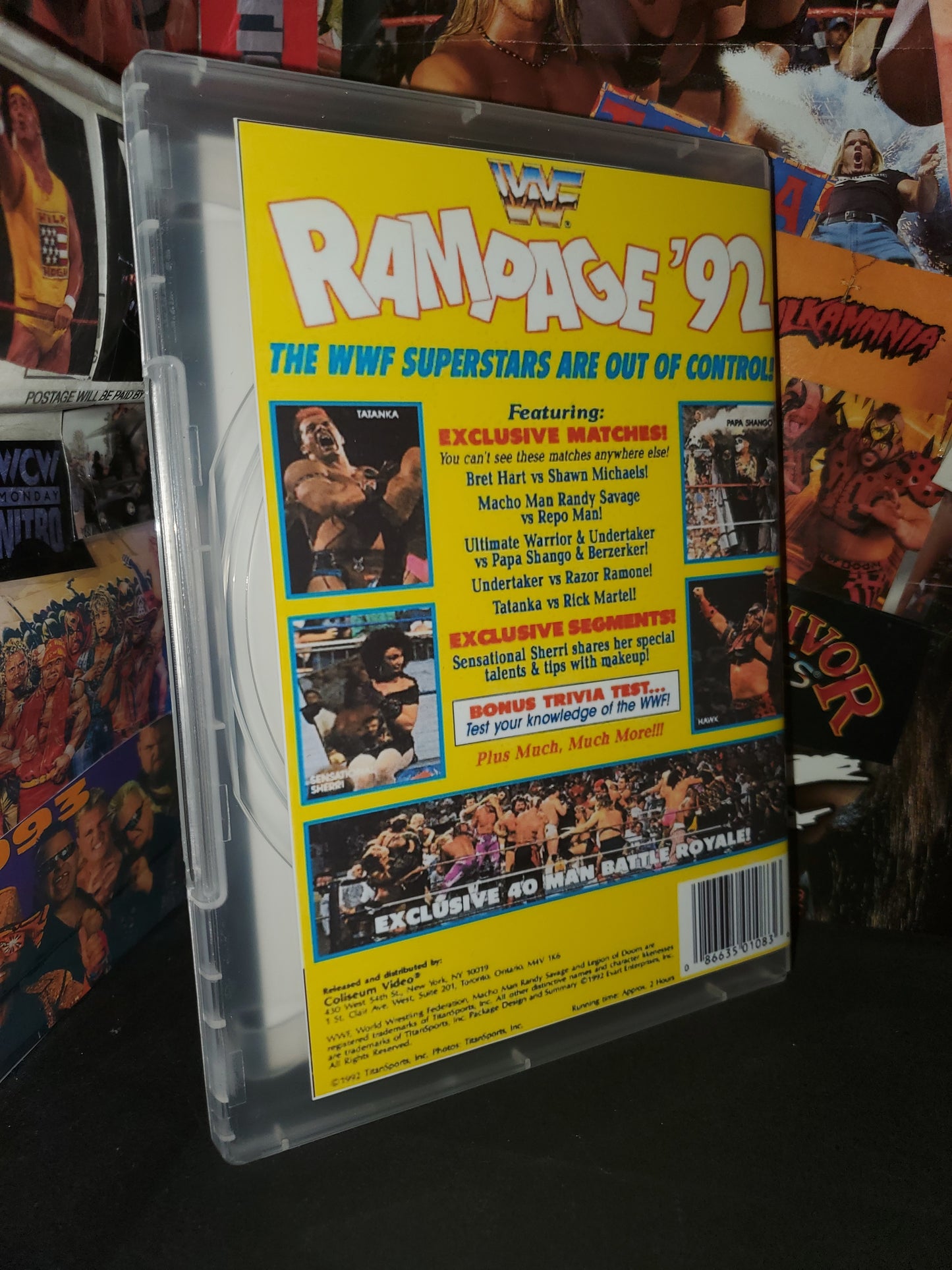 DVD's - RAMPAGE DVD Lot