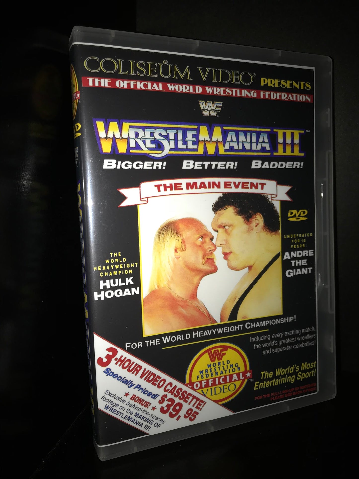 DVD's - WrestleMania DVD Lot