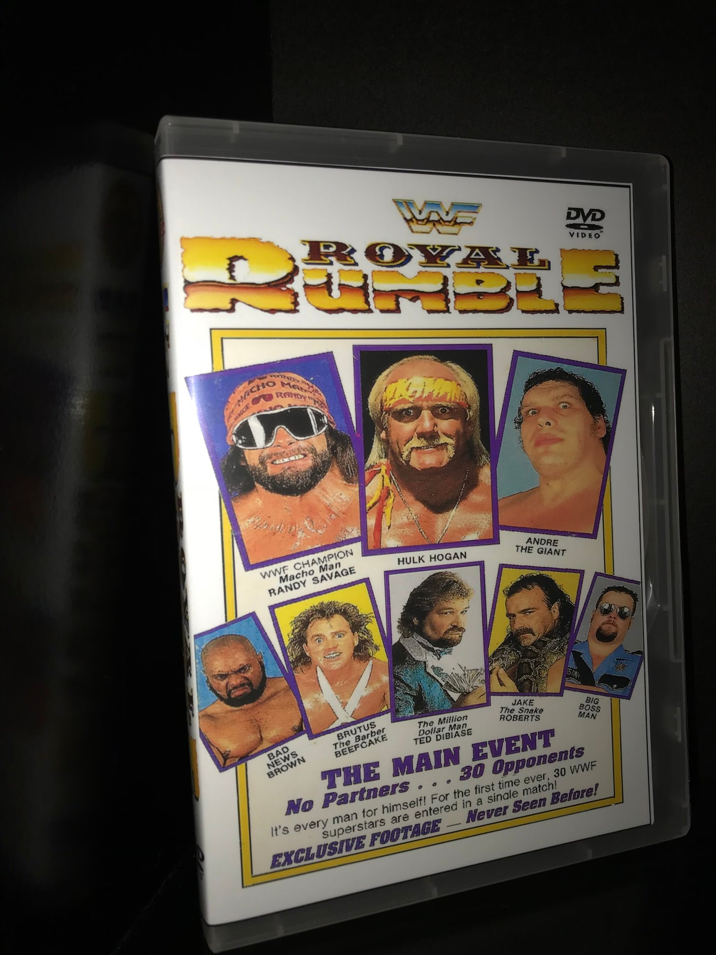 DVD's - Royal Rumble DVD Lot