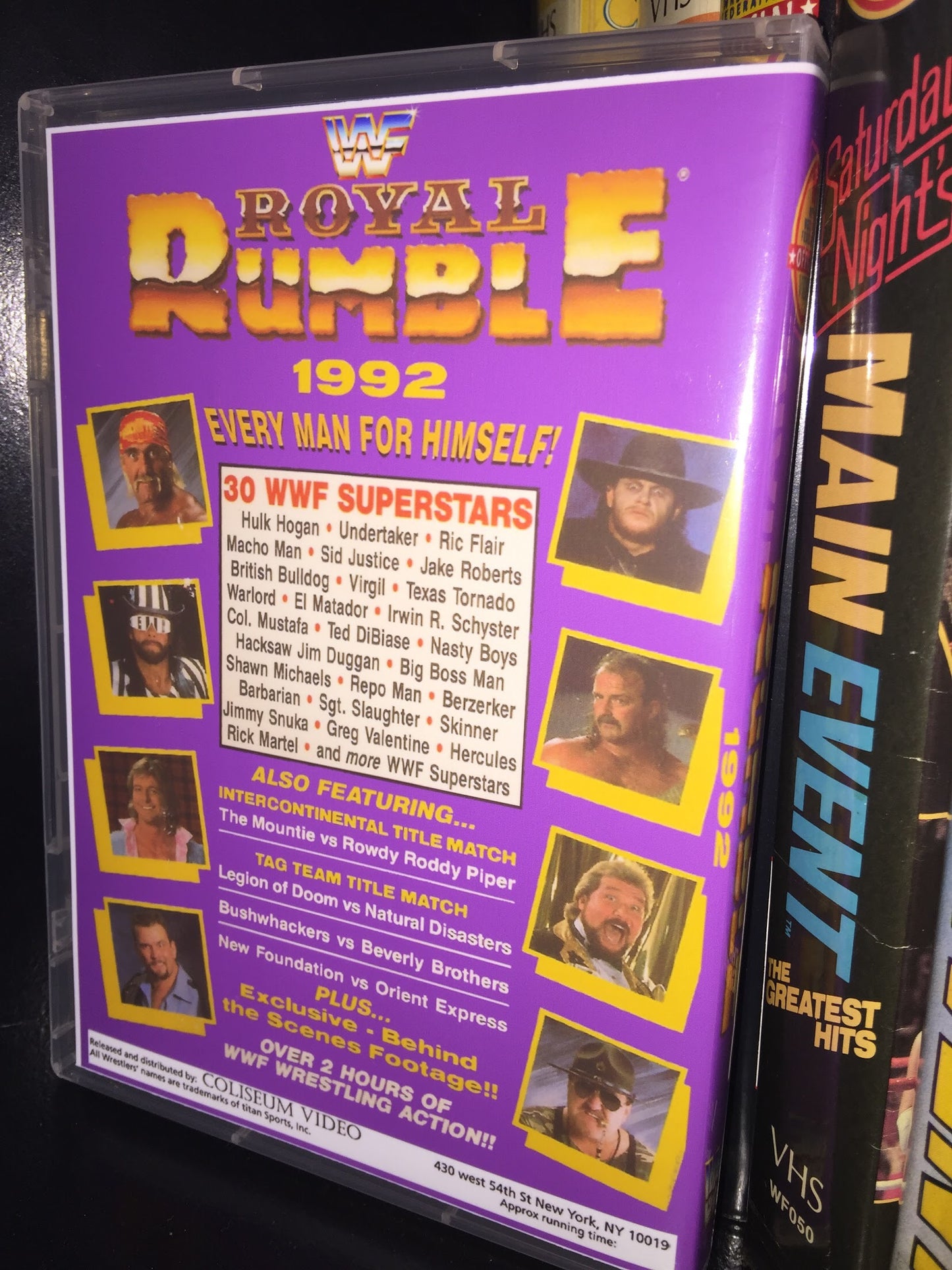 DVD's - Royal Rumble DVD Lot