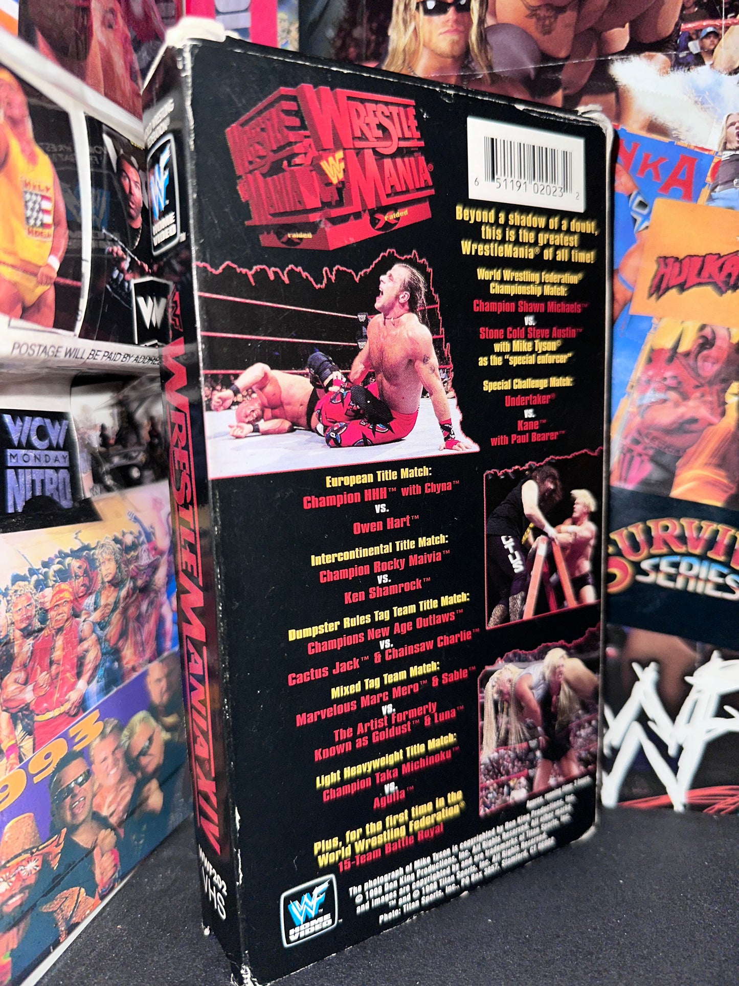 WrestleMania 14 VHS - COLISEUM VIDEO