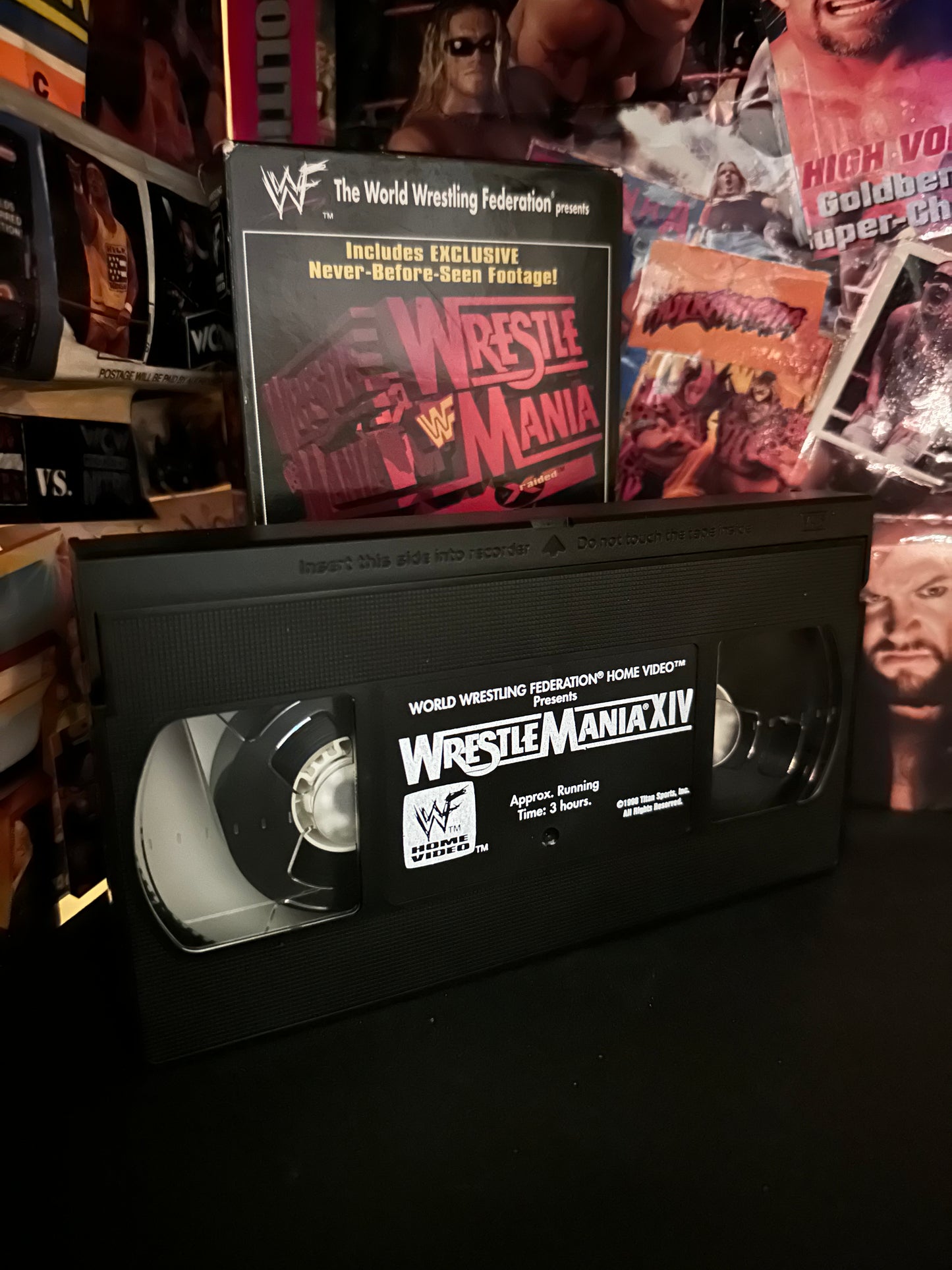 WrestleMania 14 VHS - COLISEUM VIDEO