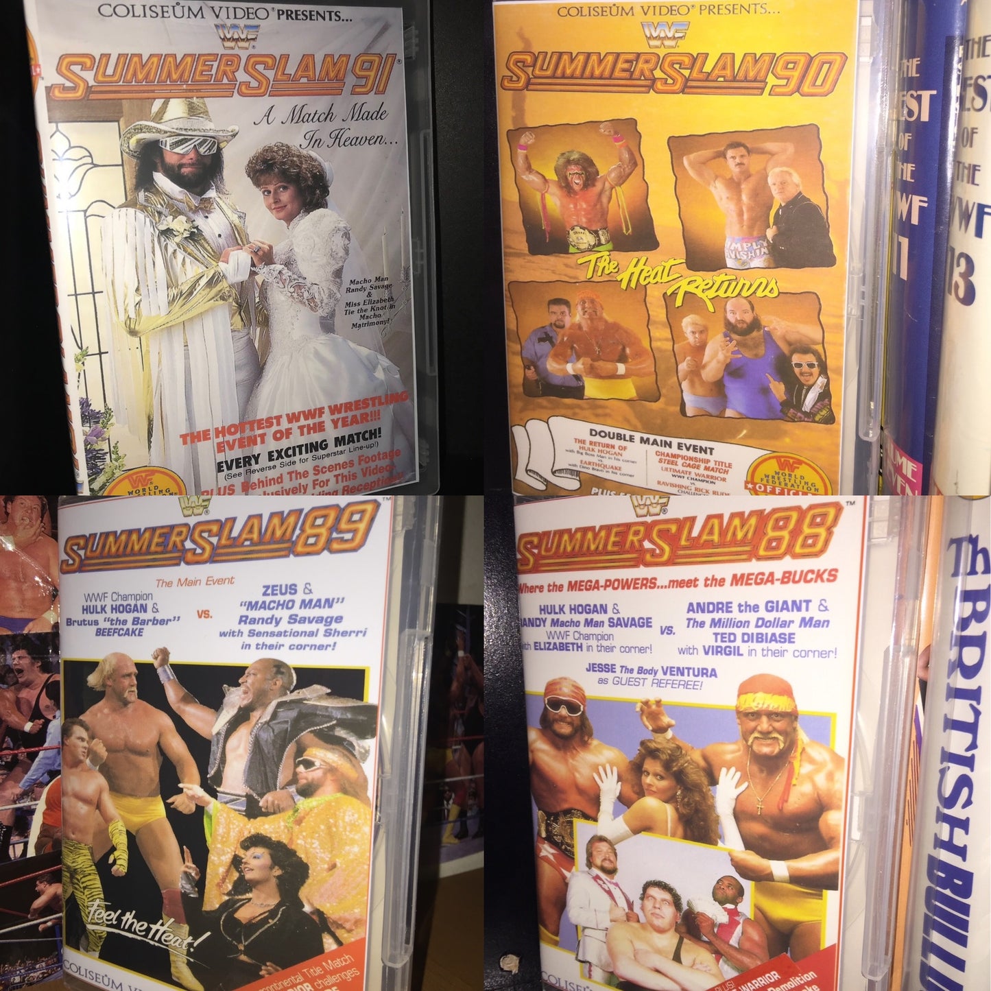 DVD's - SummerSlam DVD Lot