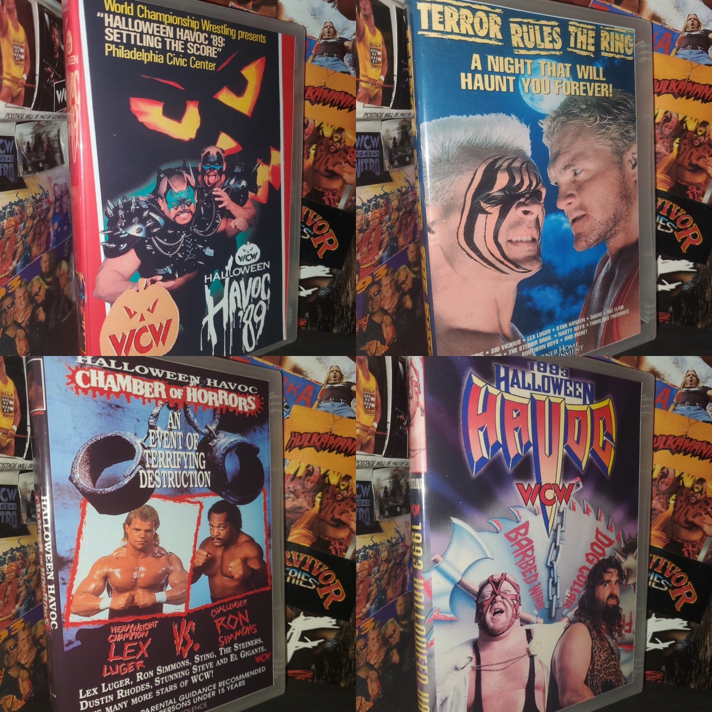 DVD's - Halloween Havoc DVD Lot