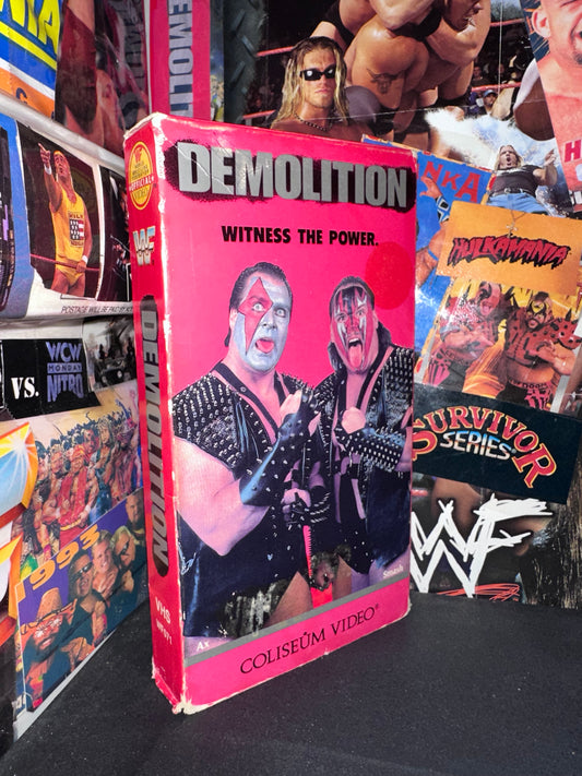 Demolition VHS - COLISEUM VIDEO