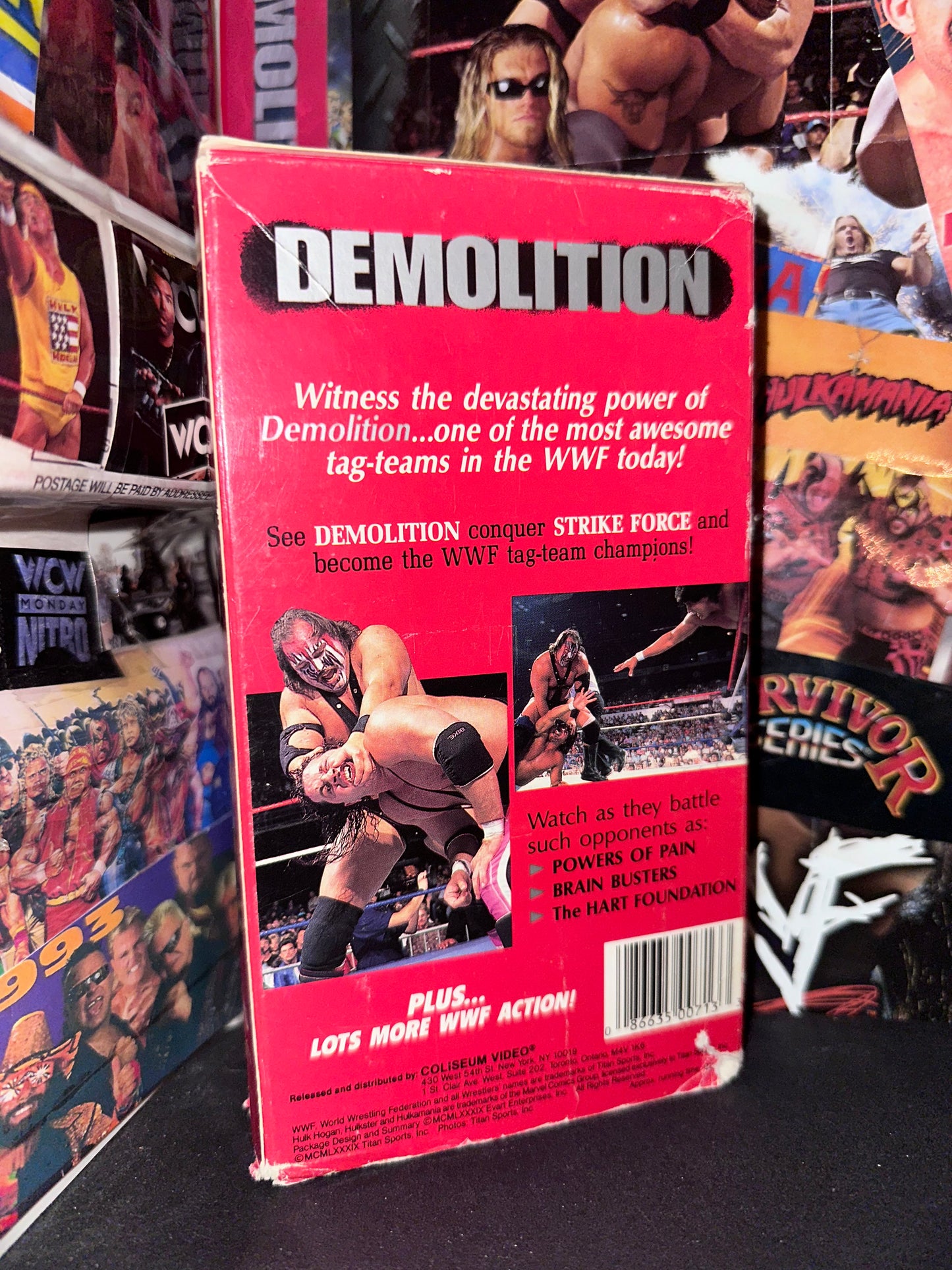 Demolition VHS - COLISEUM VIDEO