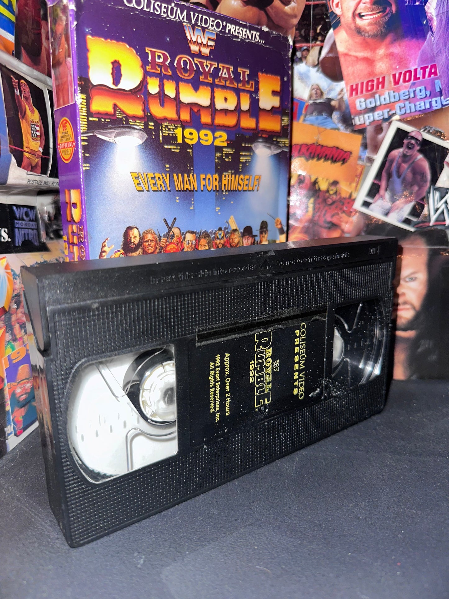 ROYAL RUMBLE 1992 VHS - COLISEUM VIDEO