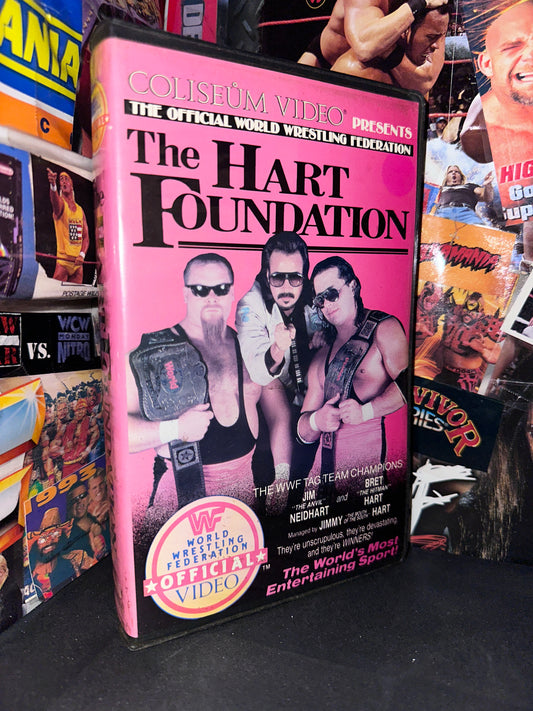 Hart Foundation VHS - COLISEUM VIDEO