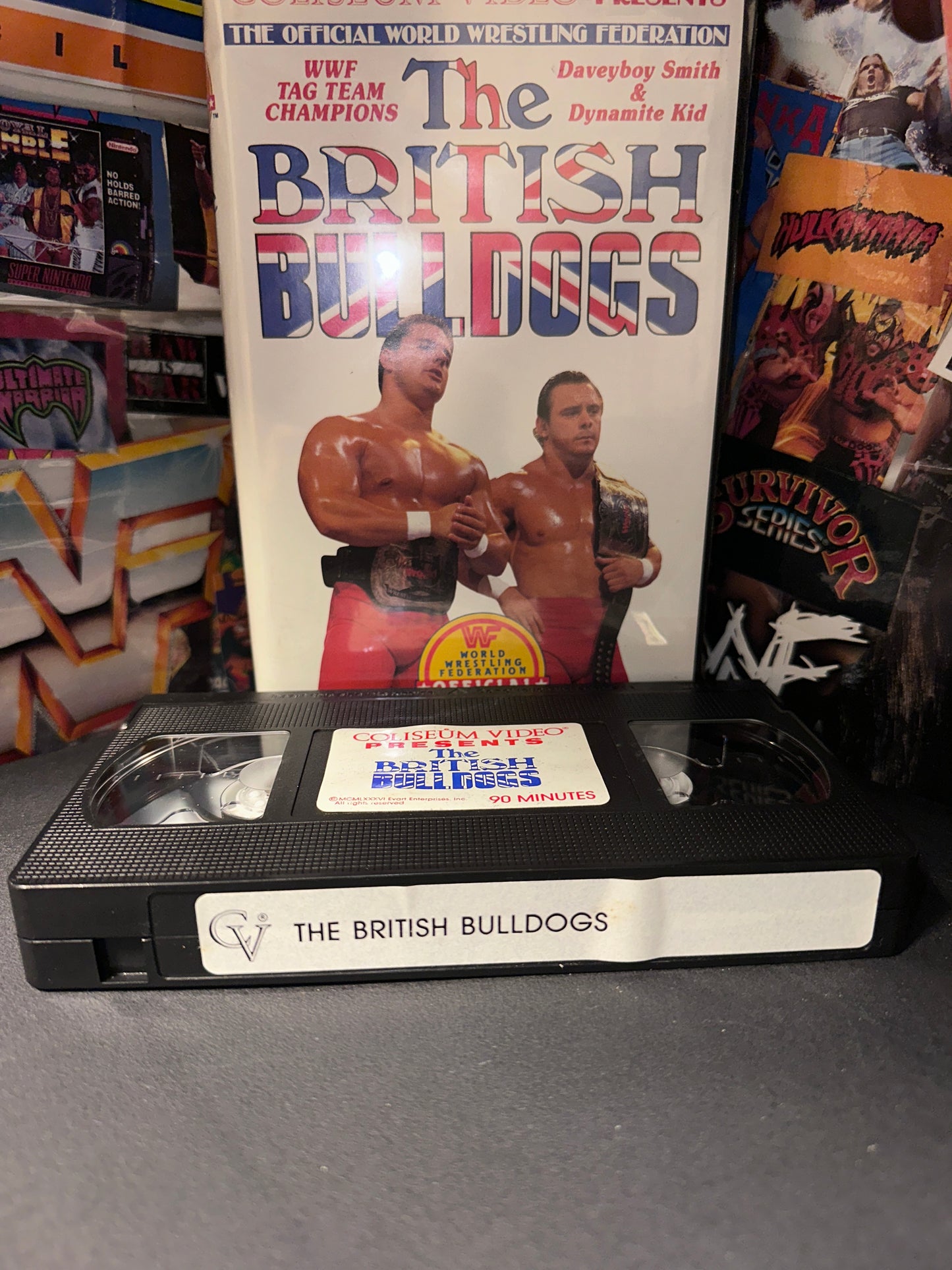 British Bulldogs VHS - COLISEUM VIDEO