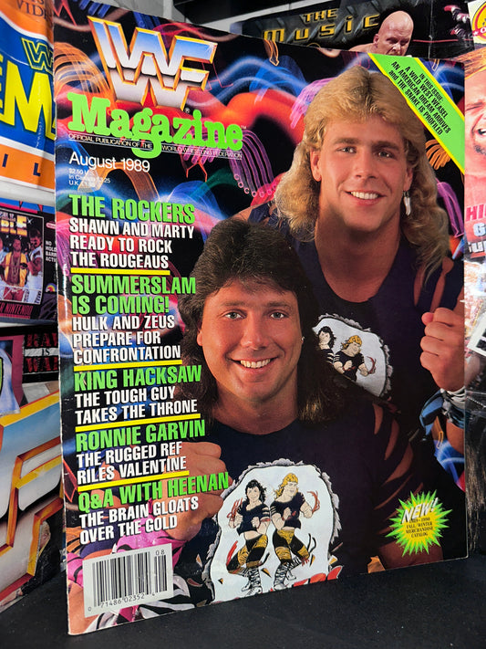 Magazine WWF - August 1989