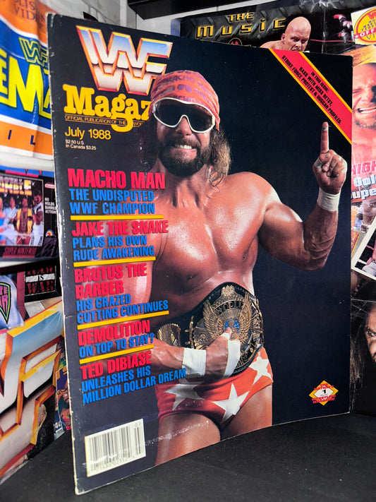 Magazine WWF - July 1988