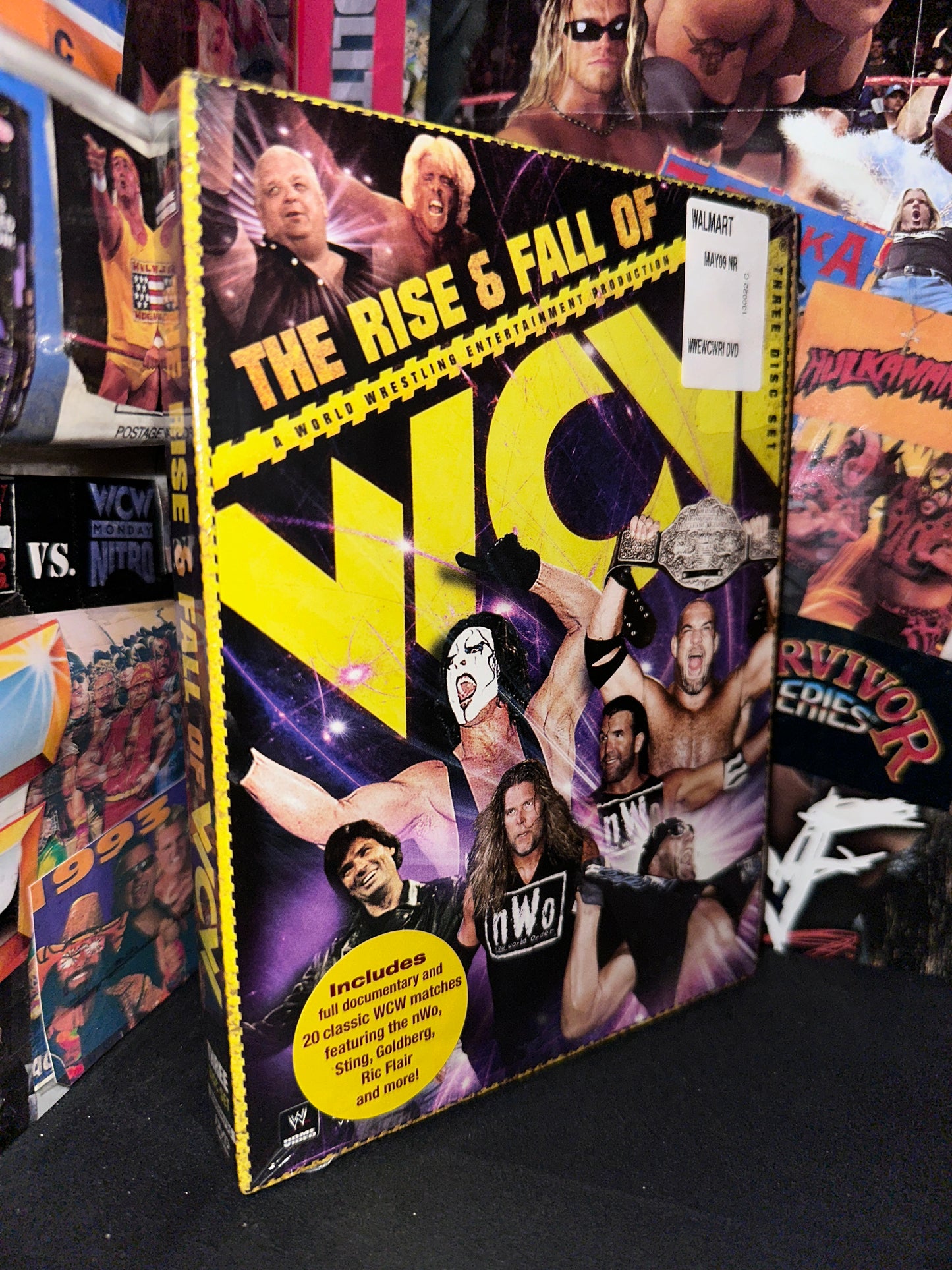 DVD's - The Rise & Fall of WCW DVD SET [FACTORY SEALED]