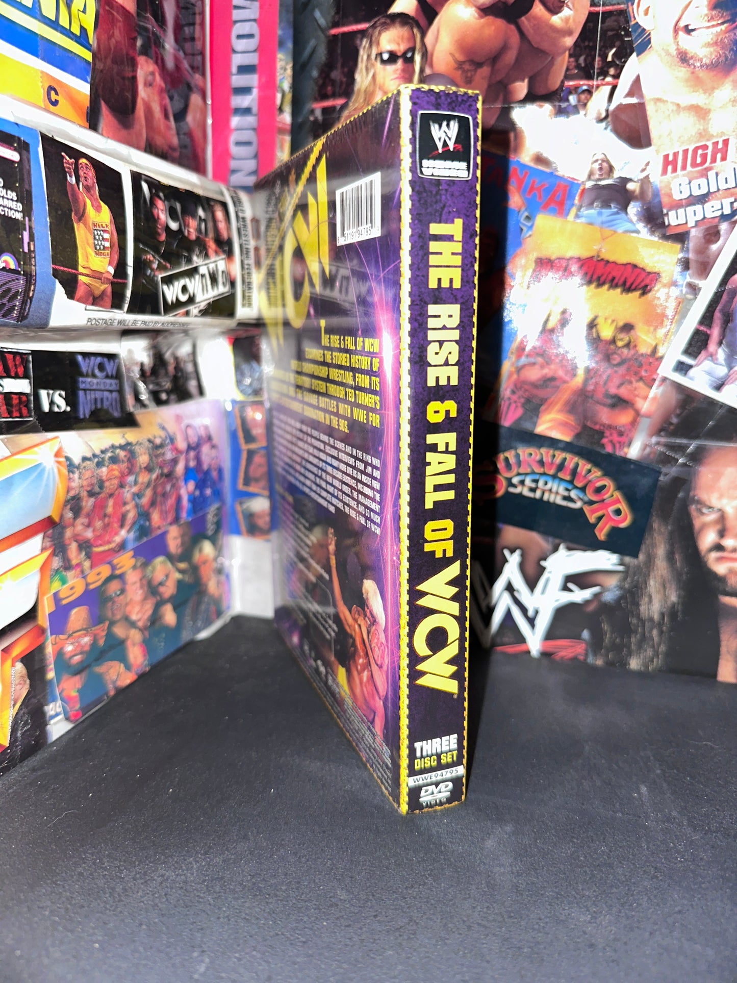 DVD's - The Rise & Fall of WCW DVD SET [FACTORY SEALED]