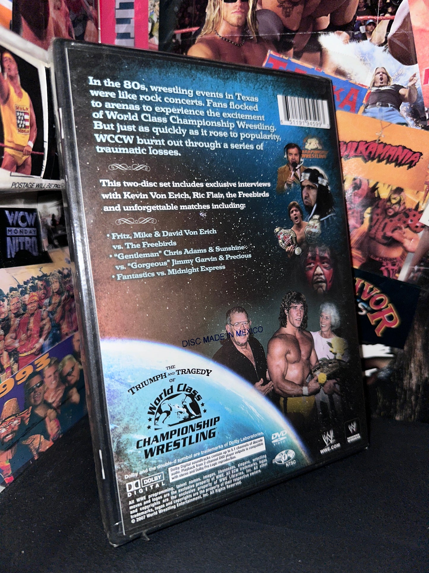 DVD's - The Triumph & Tragedy of WCCW DVD SET [FACTORY SEALED]